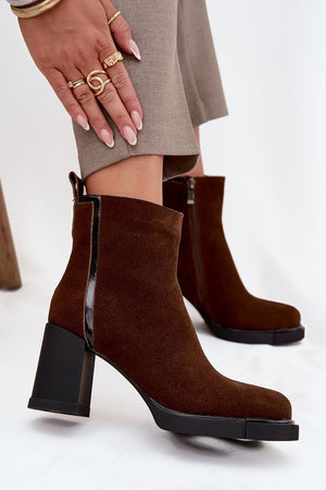 Boty na podpatku model 217493 Step in style