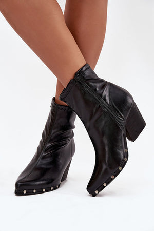 Boty na podpatku model 217499 Step in style
