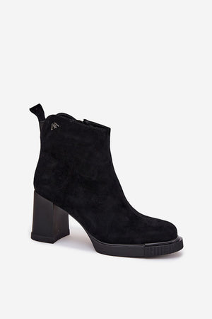 Boty na podpatku model 217801 Step in style