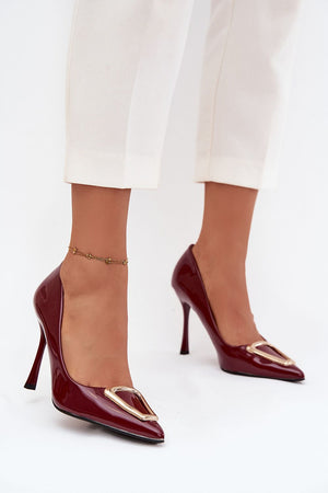 Lodičky na jehlovém podpatku model 217848 Step in style