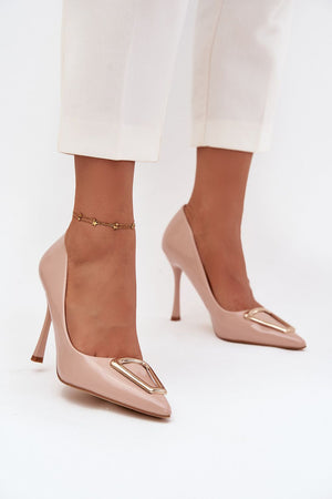 Lodičky na jehlovém podpatku model 217849 Step in style