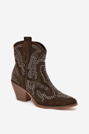 Boty na podpatku model 218511 Step in style
