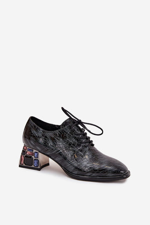 Polobotky na podpatku model 218694 Step in style