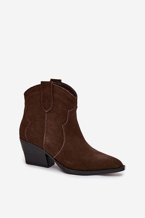 Boty na podpatku model 219128 Step in style