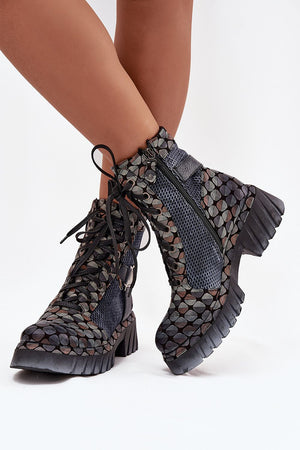 Šněrovací vyšší model 219247 Step in style