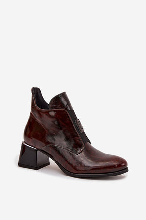 Boty na podpatku model 219404 Step in style