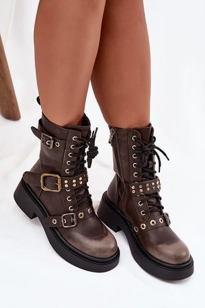 Šněrovací vyšší model 219841 Step in style
