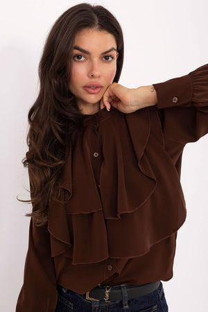 Košile s dlouhým rukávem model 220563 Rue Paris