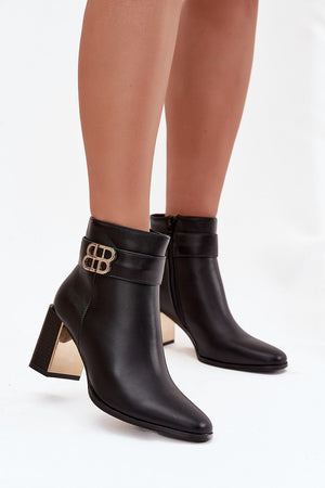 Boty na podpatku model 220694 Step in style