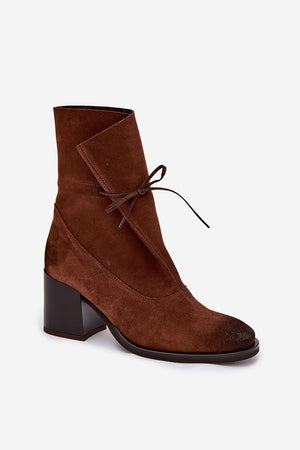 Boty na podpatku model 220703 Step in style