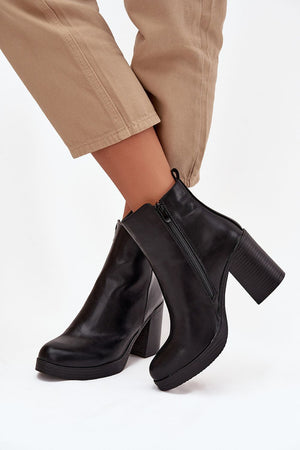 Boty na podpatku model 220709 Step in style