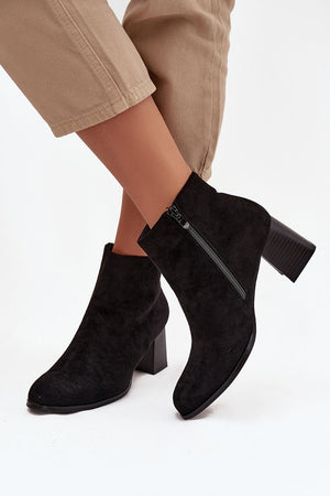 Boty na podpatku model 220711 Step in style