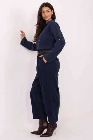 Kordové kalhoty model 220818 Italy Moda