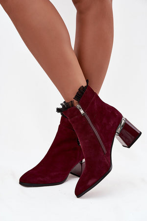 Boty na podpatku model 221134 Step in style
