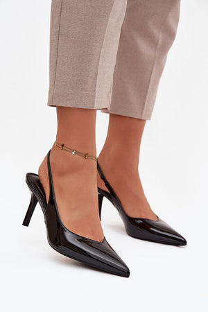 Lodičky na jehlovém podpatku model 221165 Step in style