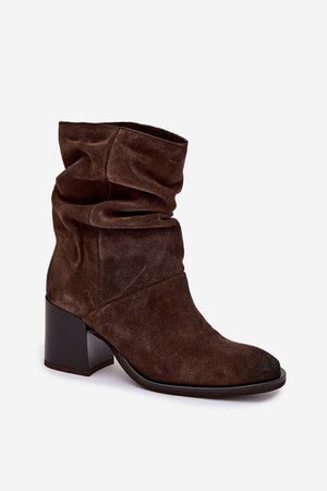 Boty na podpatku model 221516 Step in style