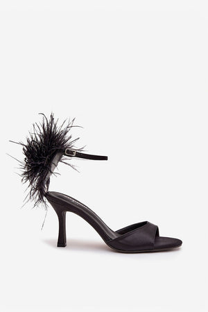 Sandály na podpatku model 222268 Step in style