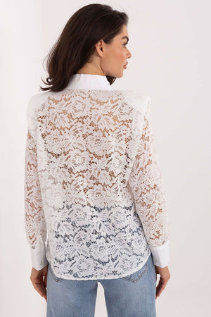 Košile s dlouhým rukávem model 222317 Italy Moda