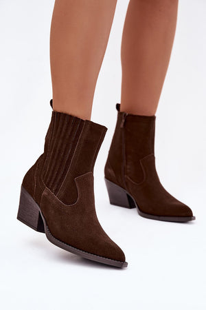 Boty na podpatku model 222486 Step in style