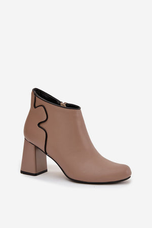 Boty na podpatku model 222520 Step in style