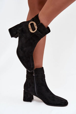 Boty na podpatku model 222523 Step in style