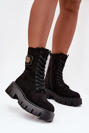 Šněrovací vyšší model 222720 Step in style