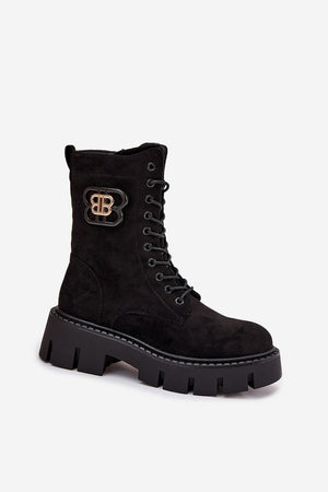 Šněrovací vyšší model 222720 Step in style