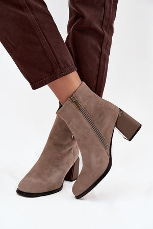 Boty na podpatku model 222953 Step in style