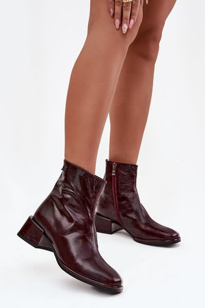 Boty na podpatku model 222956 Step in style