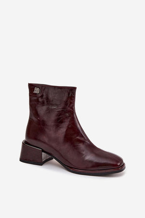 Boty na podpatku model 222956 Step in style