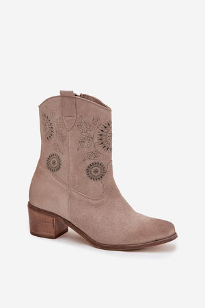 Boty na podpatku model 222958 Step in style