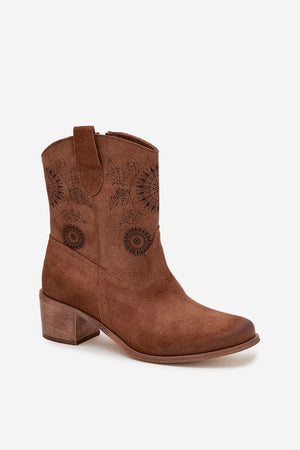 Boty na podpatku model 222960 Step in style
