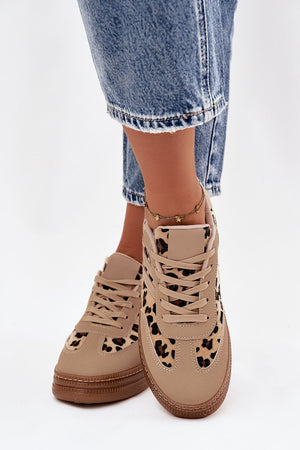 Sportovní boty na platformě model 222974 Step in style