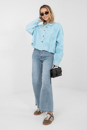 džínová bunda model 223793 Rue Paris