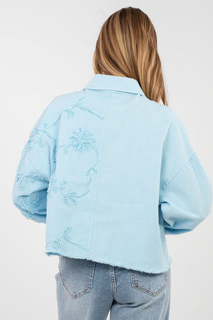 džínová bunda model 223793 Rue Paris
