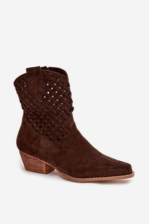 Boty na podpatku model 223851 Step in style