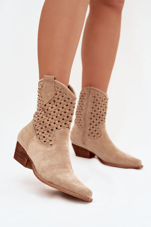 Boty na podpatku model 223853 Step in style