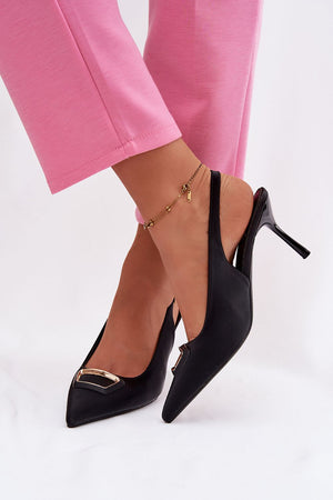 Lodičky na jehlovém podpatku model 223863 Step in style