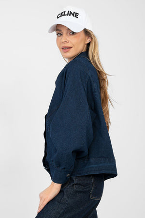 džínová bunda model 223952 Rue Paris