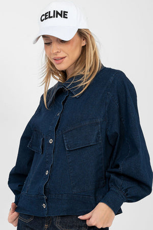 džínová bunda model 223952 Rue Paris