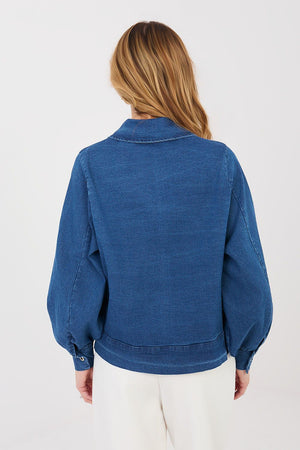 džínová bunda model 223953 Rue Paris
