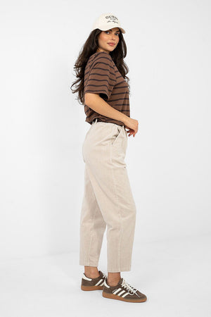 Kordové kalhoty model 224053 Italy Moda