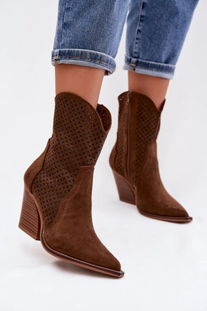 Boty na podpatku model 224238 Step in style