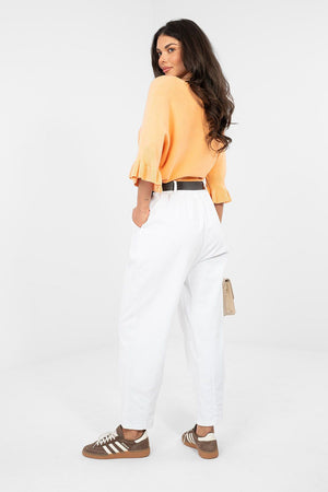 Kordové kalhoty model 224384 Italy Moda