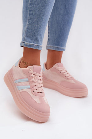 Sportovní boty na platformě model 224407 Step in style