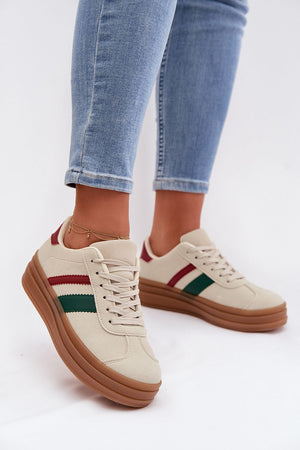 Sportovní boty na platformě model 224419 Step in style