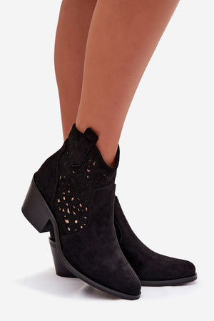 Boty na podpatku model 224425 Step in style