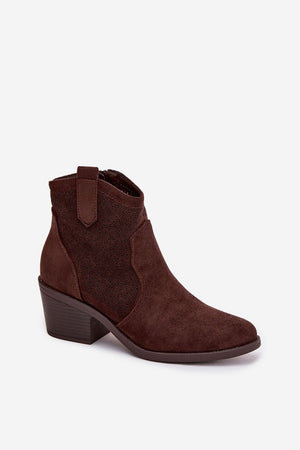 Boty na podpatku model 224427 Step in style