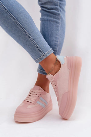 Sportovní boty na platformě model 224407 Step in style