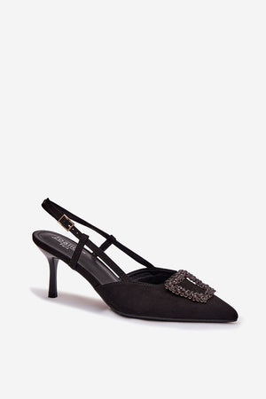Sandály na podpatku model 224464 Step in style